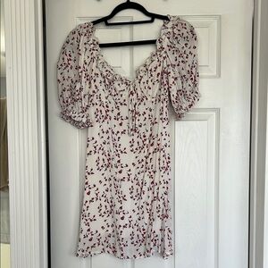 Floral Puff Sleeve Dress